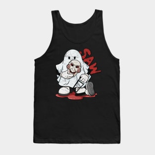 Saw Movie Halloween Ghost Tank Top